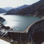 黒部湖と黒部ダム